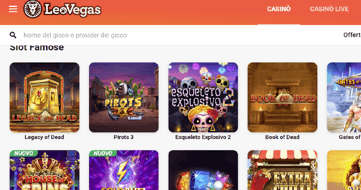 LeoVegas Slot: Scopri le Migliori da Provare Gratis e con Bonus